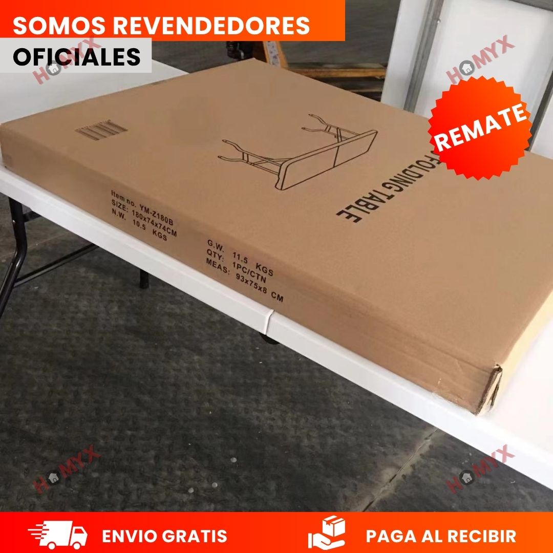 MESA PLEGABLE FAMILIAR EXTRA GRANDE