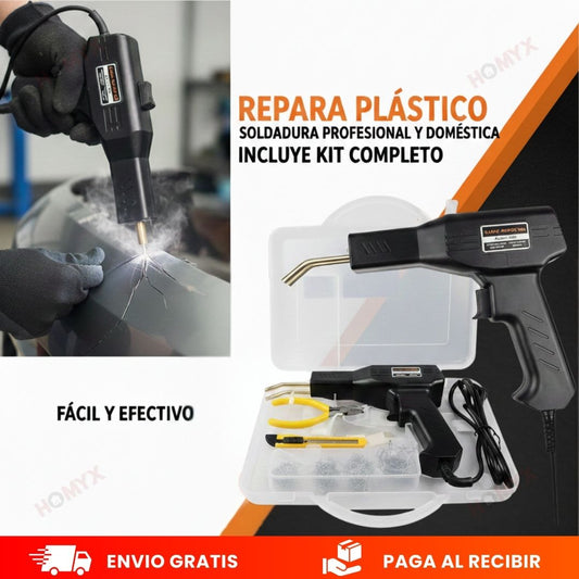 PlasticFix™ – Tu Kit Completo de Soldadura para Reparar Plásticos en Casa