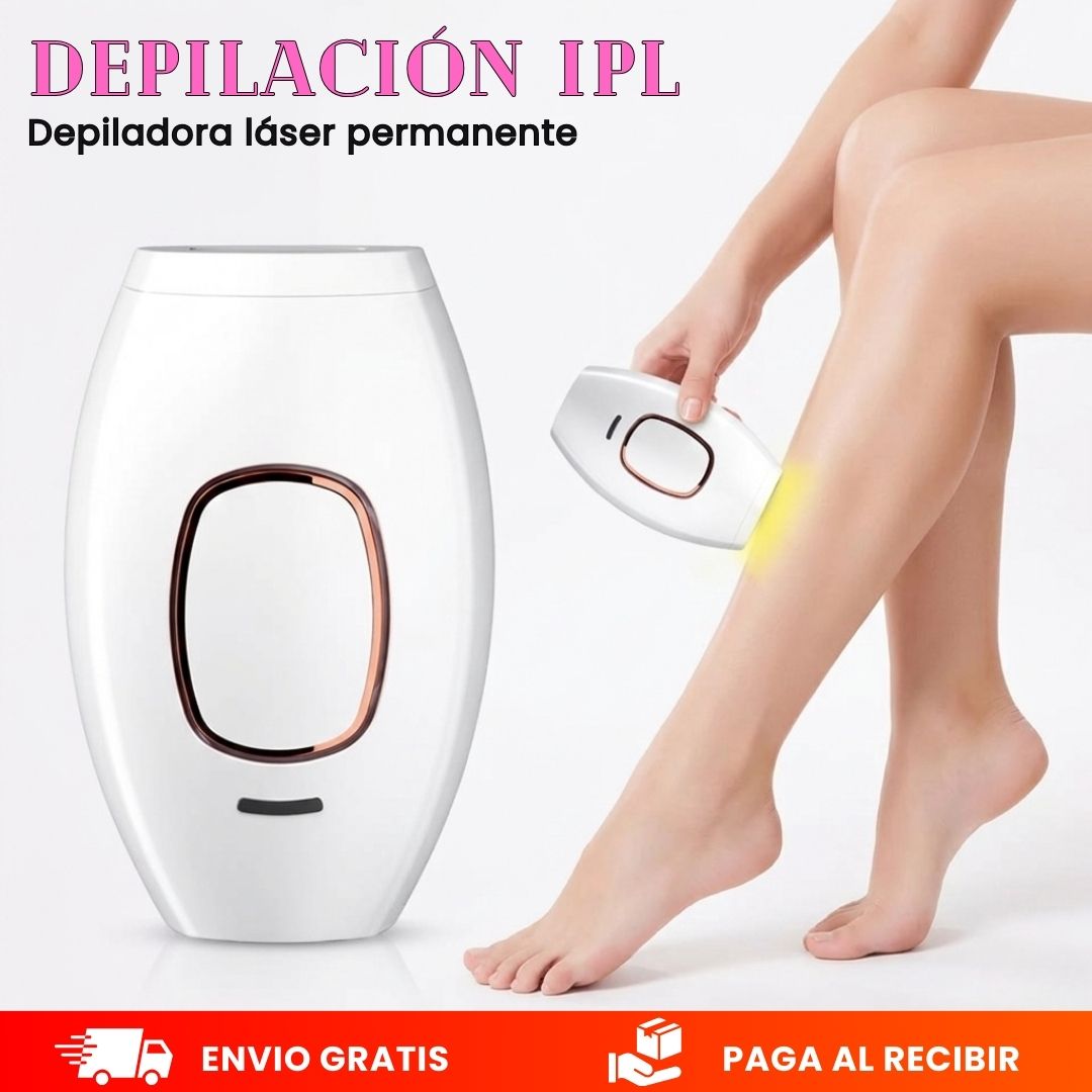 Depilador Laser IPL-Para rostro y cuerpo
