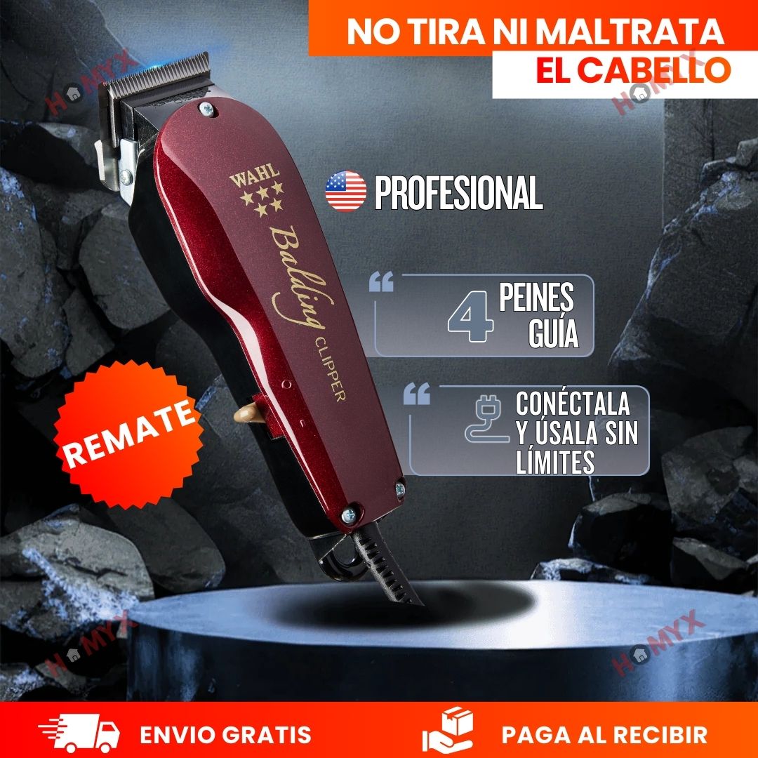 Wahl Balding Clipper Profesional – Corte Ultra Al Ras Desde Casa, Rápido y Preciso
