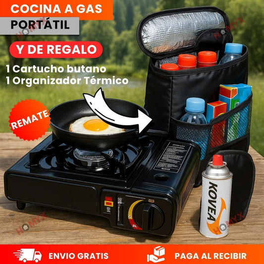 🔥Cocina a gas portátil + REGALOS🎁