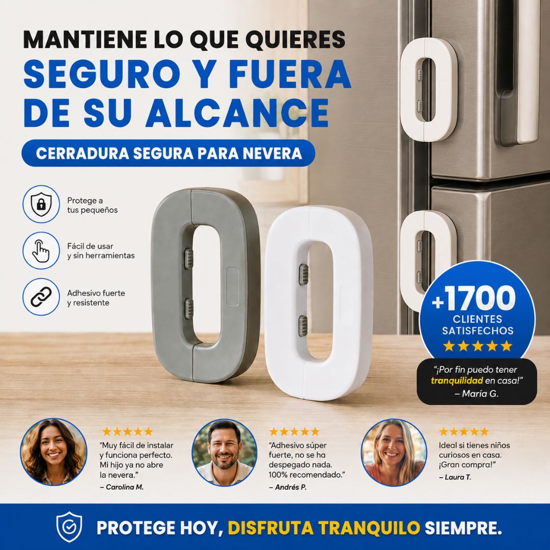 🔒Seguro-Cerradura para Refrigeradora