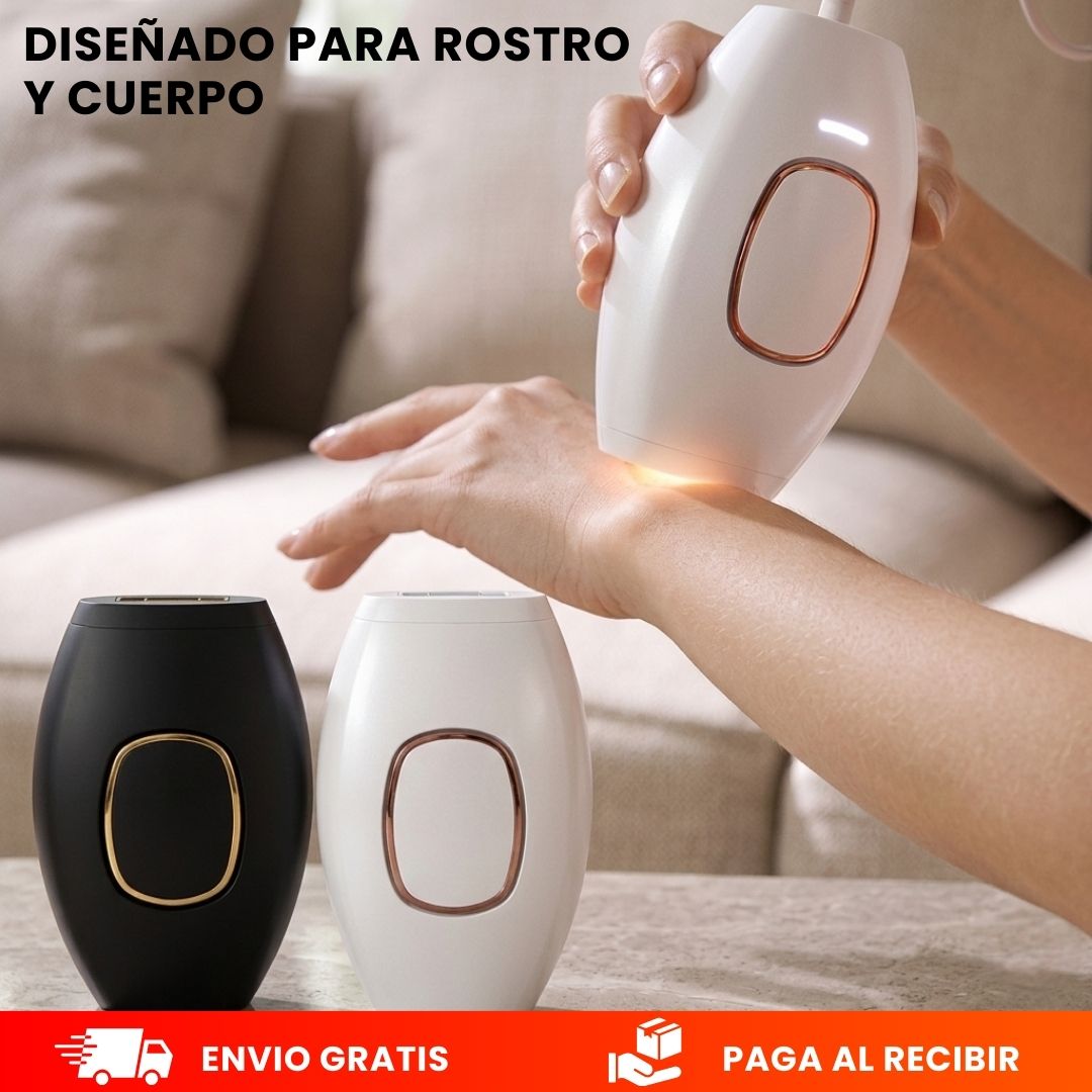 Depilador Laser IPL-Para rostro y cuerpo