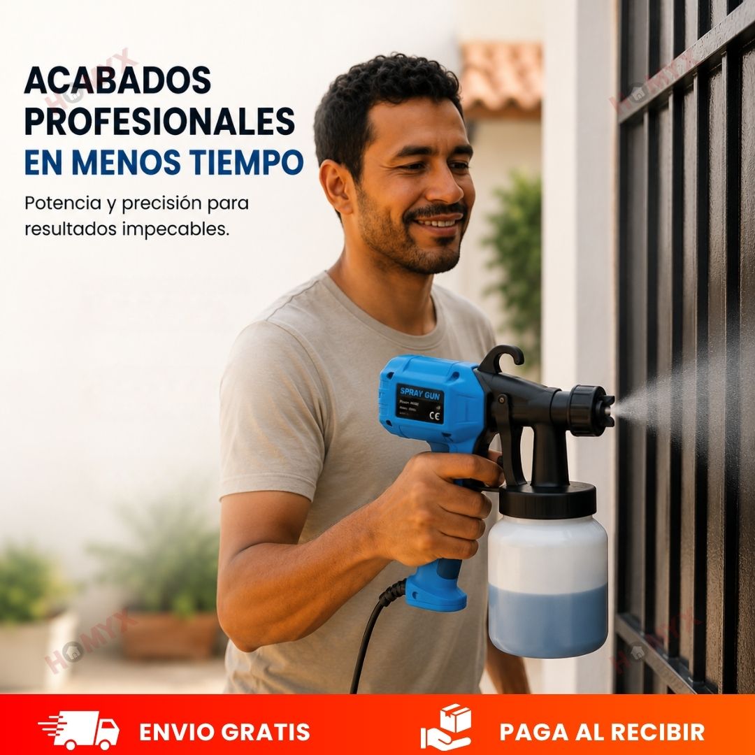 Pistola PintaMax™ -Acabados Profesionales