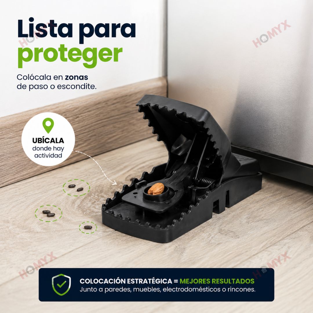 AtrapaRápido- Trampa para Ratas y Ratones