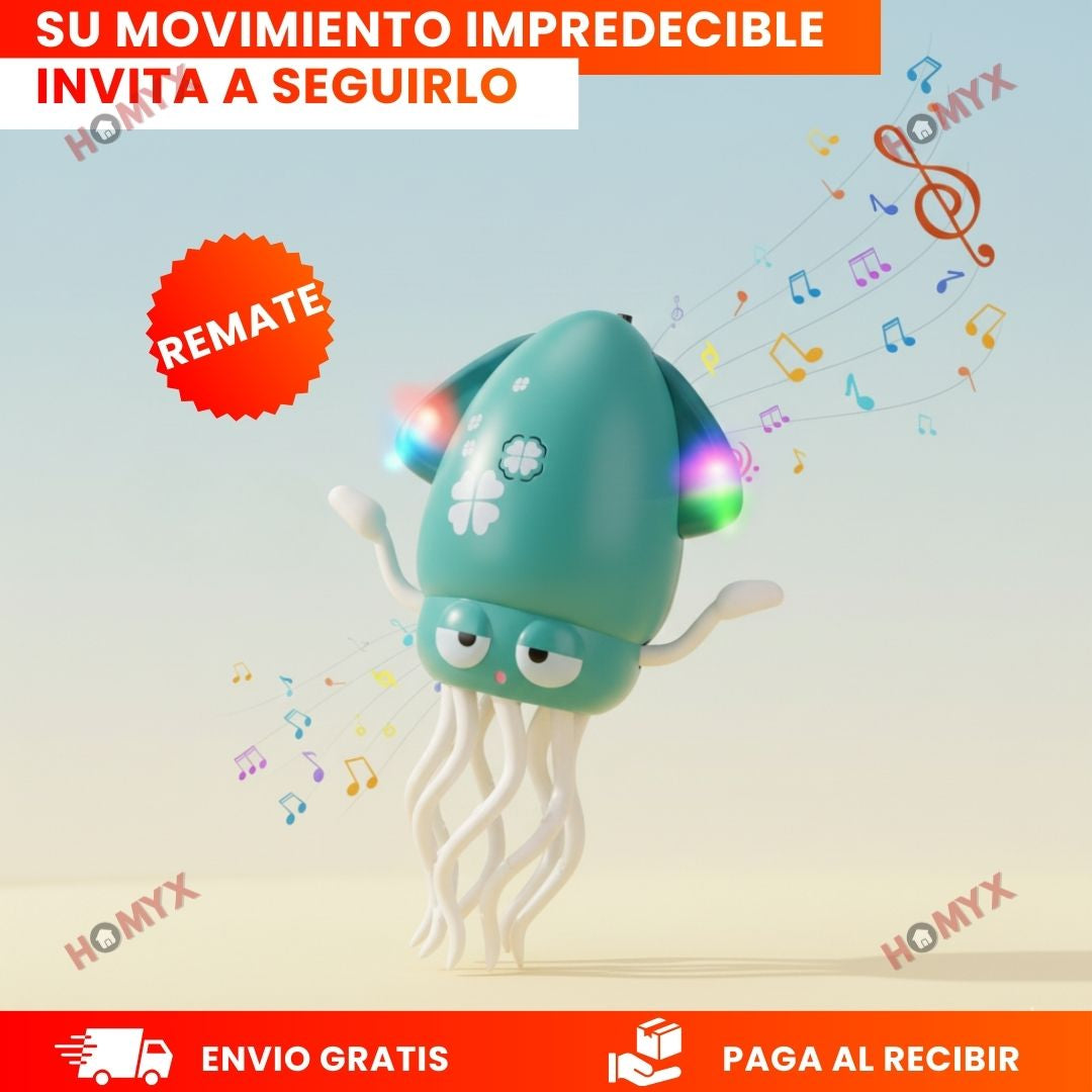 🐙Pulpo y Calamar Mágico Bailarín🦑