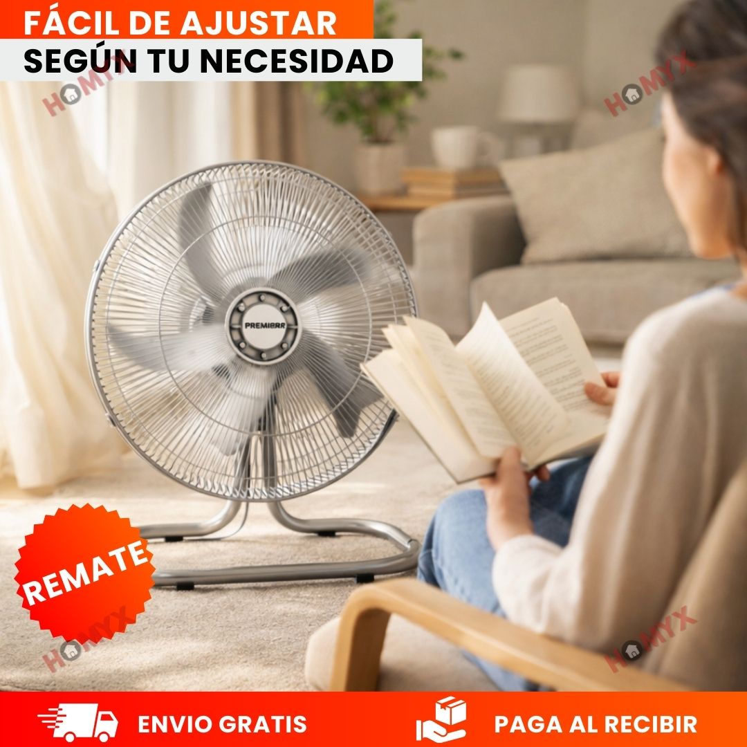 Ventilador Industrial 18” Multiposición – Potencia que refresca cada rincón de tu espacio