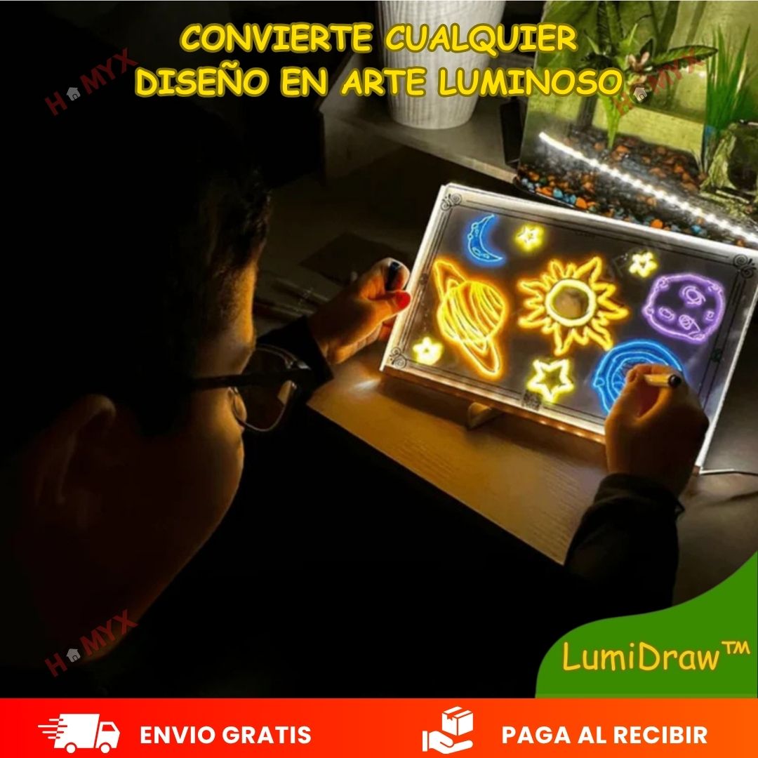 LumiDraw™-Pizarra MAGICA que Ilumina 🌈