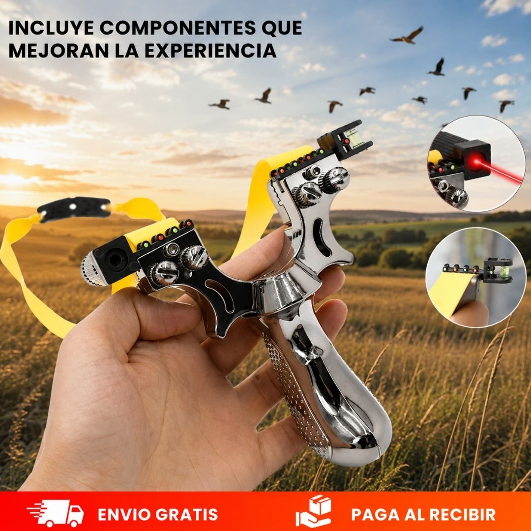 Resortera de alta Precisión 🎯