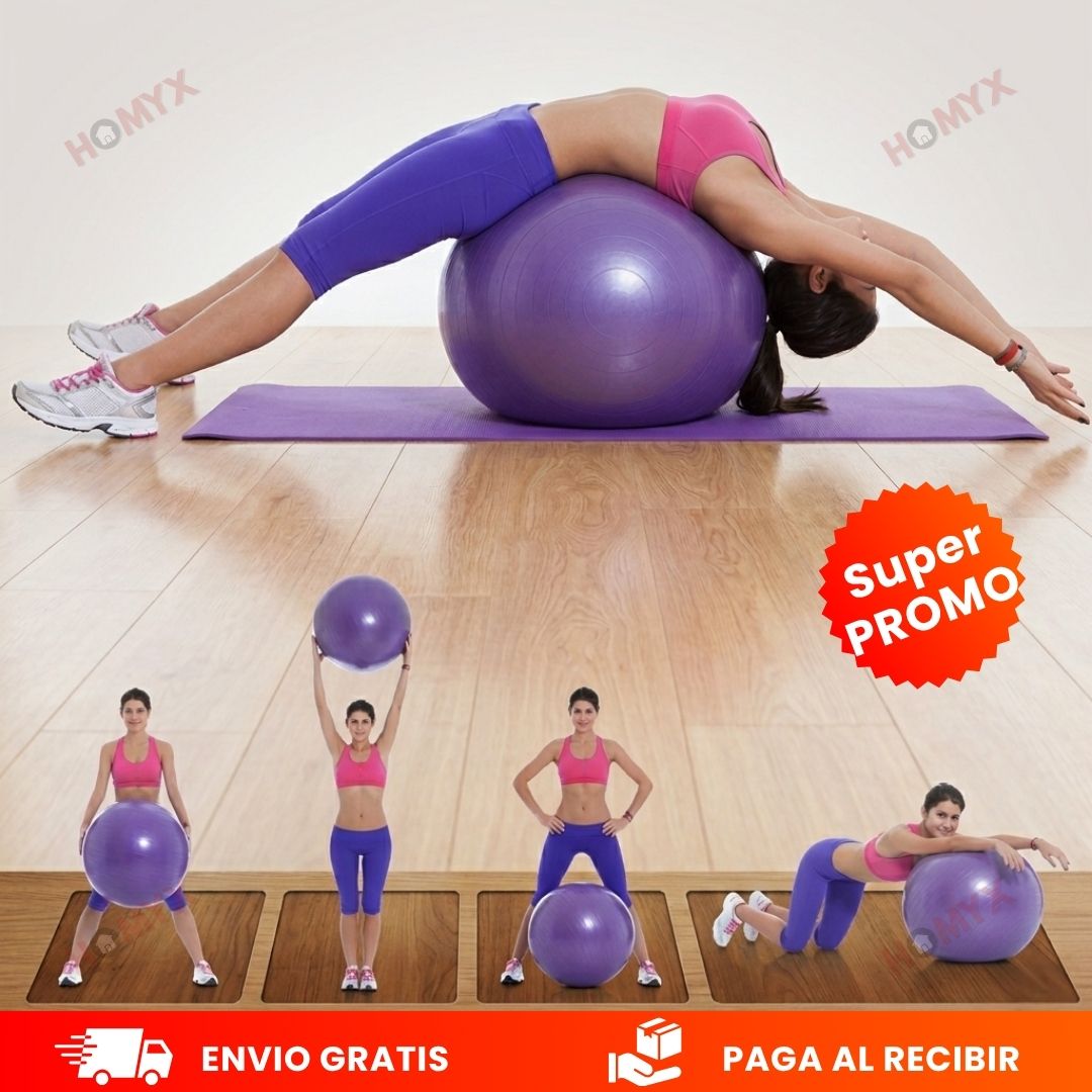 ¡SUPER COMBO! Mat y Pelota de Yoga