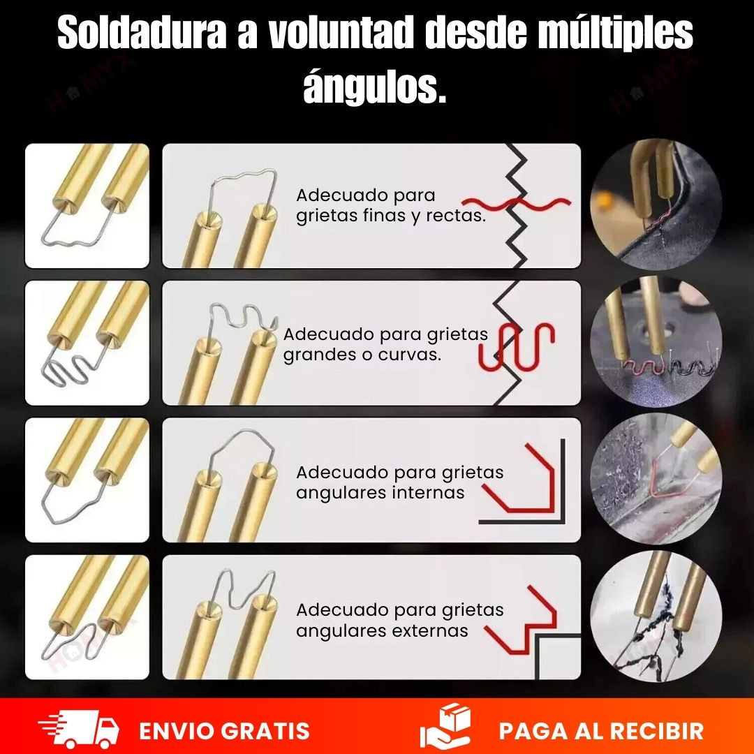 PlasticFix™ – Tu Kit Completo de Soldadura para Reparar Plásticos en Casa