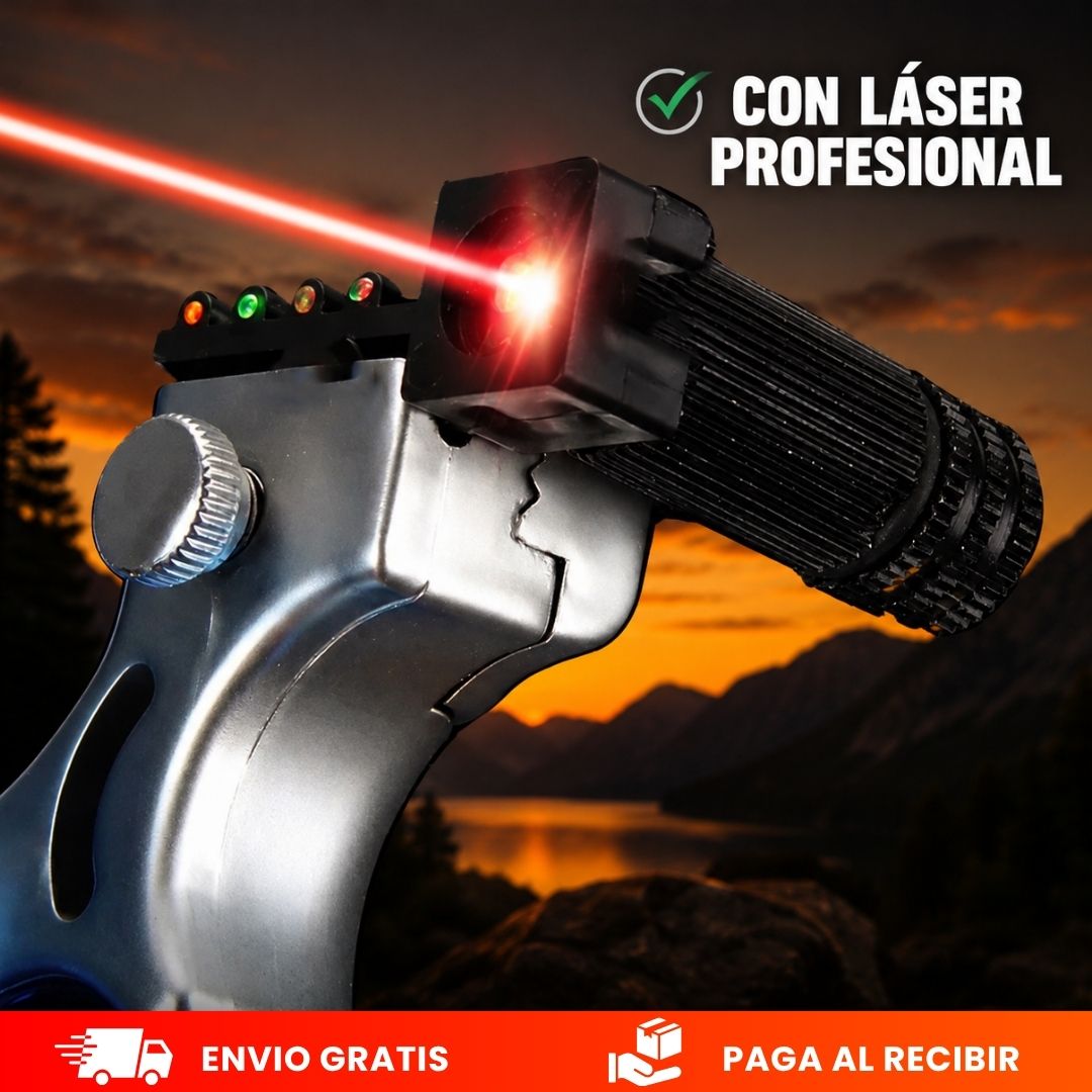 Resortera de alta Precisión 🎯