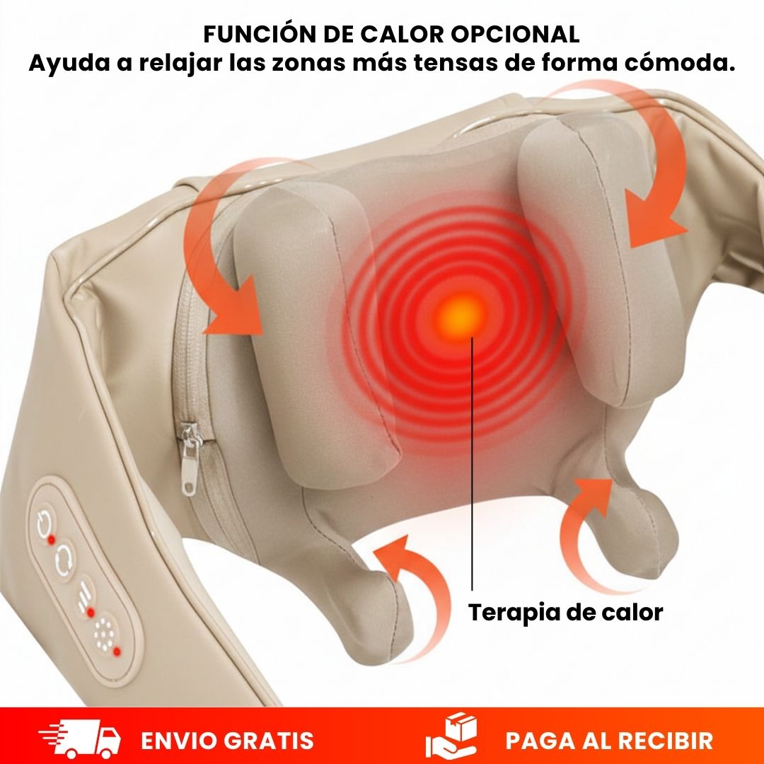 FlexSage™ -Relaja tu cuello, espalda y cuerpo en minutos