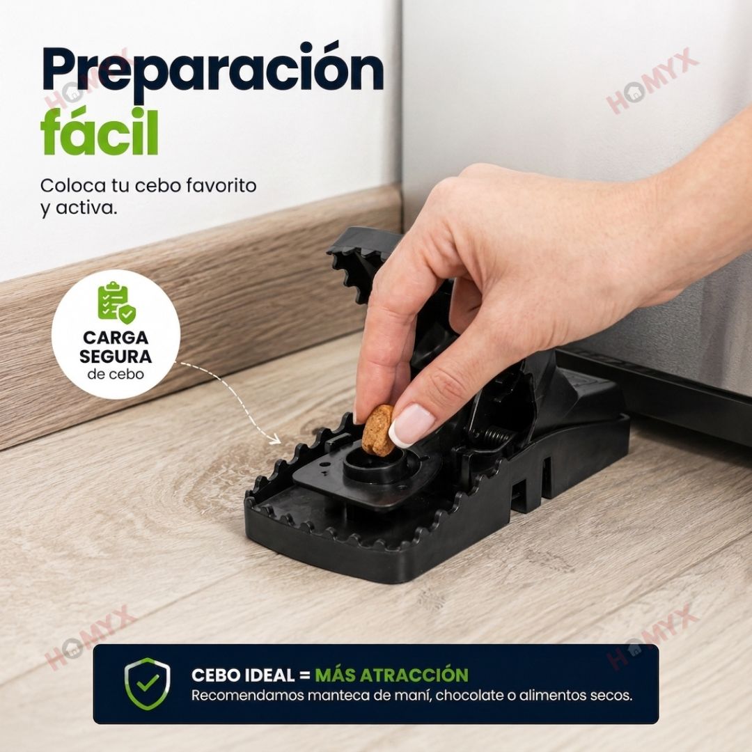 AtrapaRápido- Trampa para Ratas y Ratones