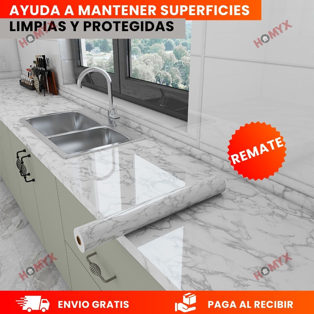 Rollo de Vinil Adhesivo 2 m – Renueva muebles, paredes y superficies al instante