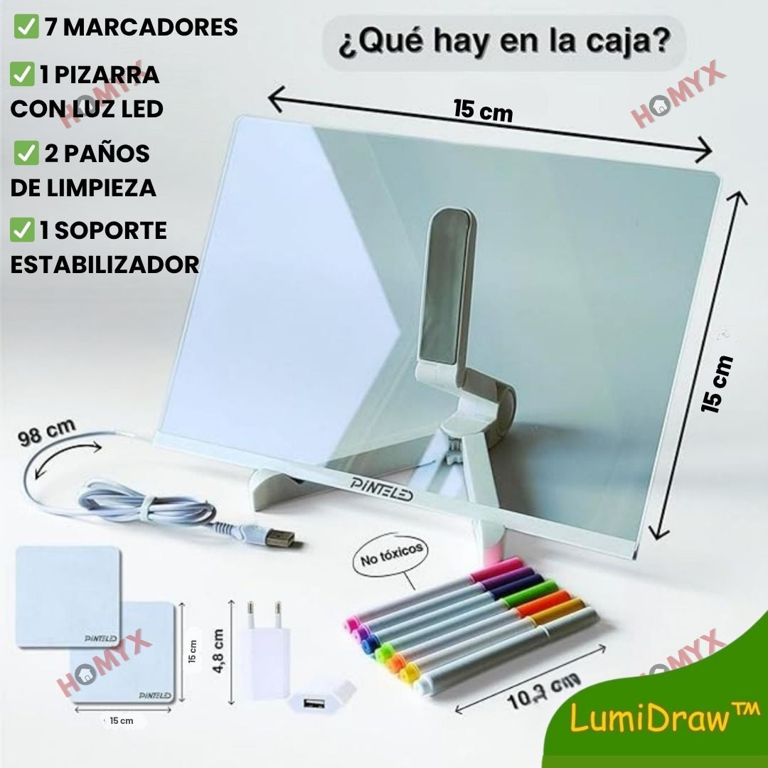 LumiDraw™-Pizarra MAGICA que Ilumina 🌈