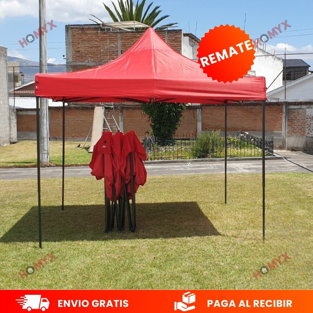 Toldo y Estructura 3X3 Metros-Plegable