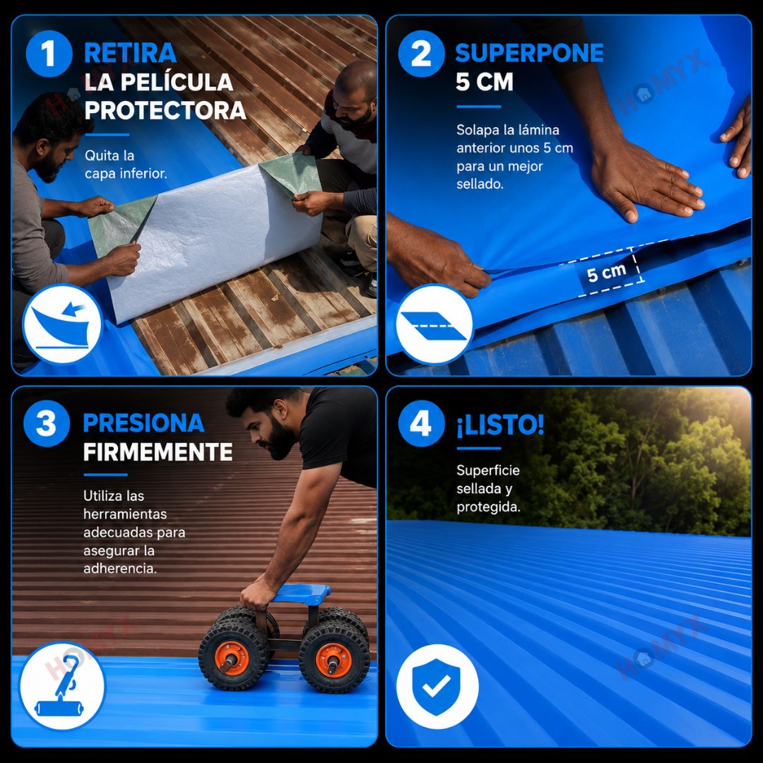 Lamina Adhesiva Impermeable- 5x1 Metros