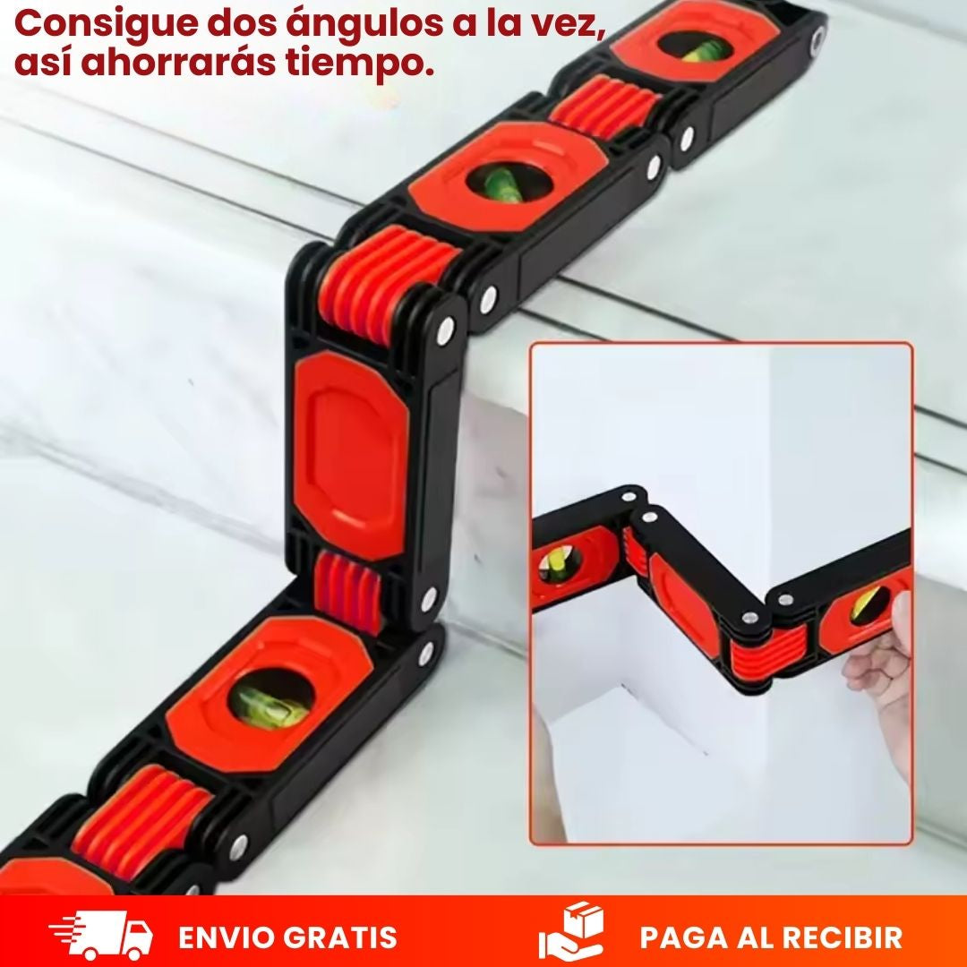 Regla de nivel plegable- Magnético