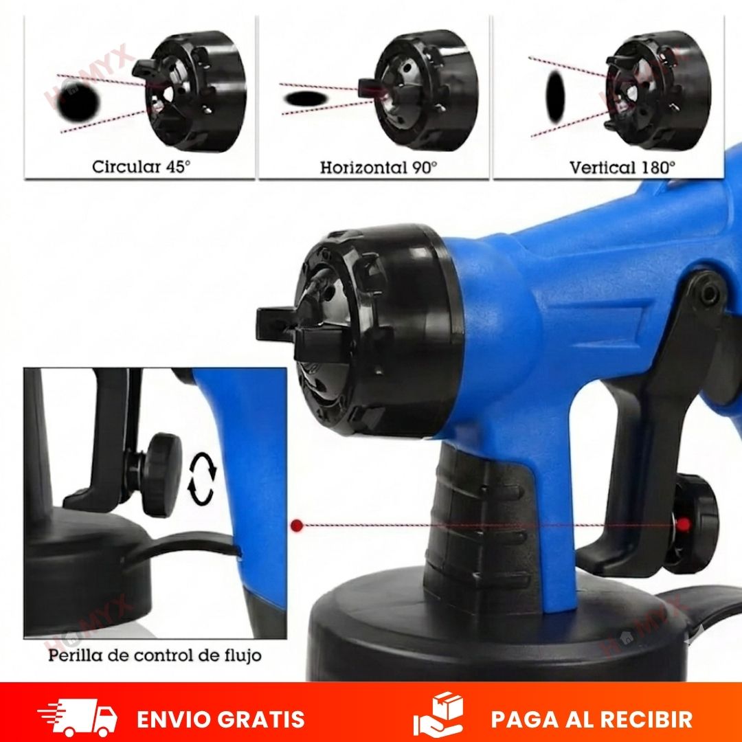 Pistola PintaMax™ -Acabados Profesionales