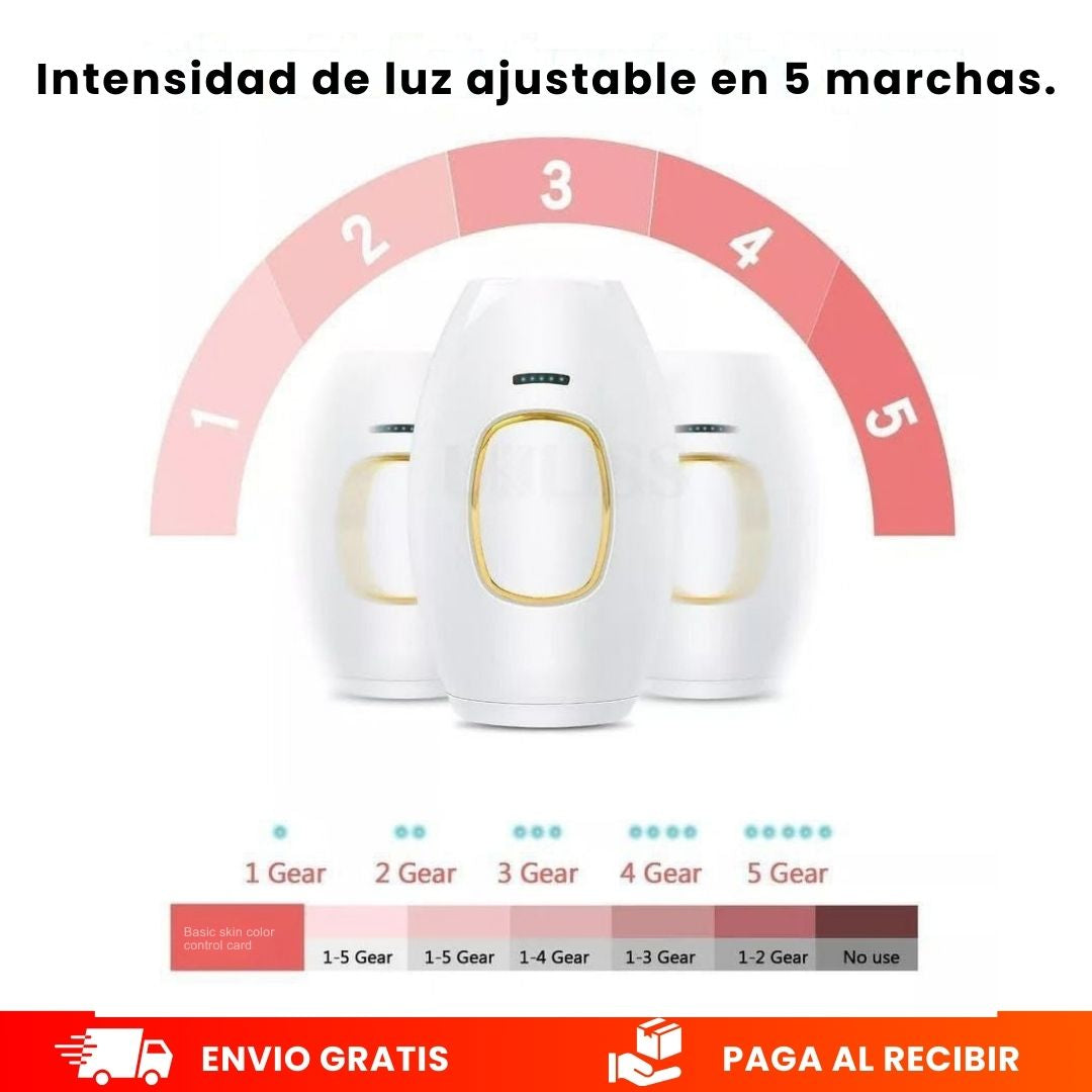 Depilador Laser IPL-Para rostro y cuerpo
