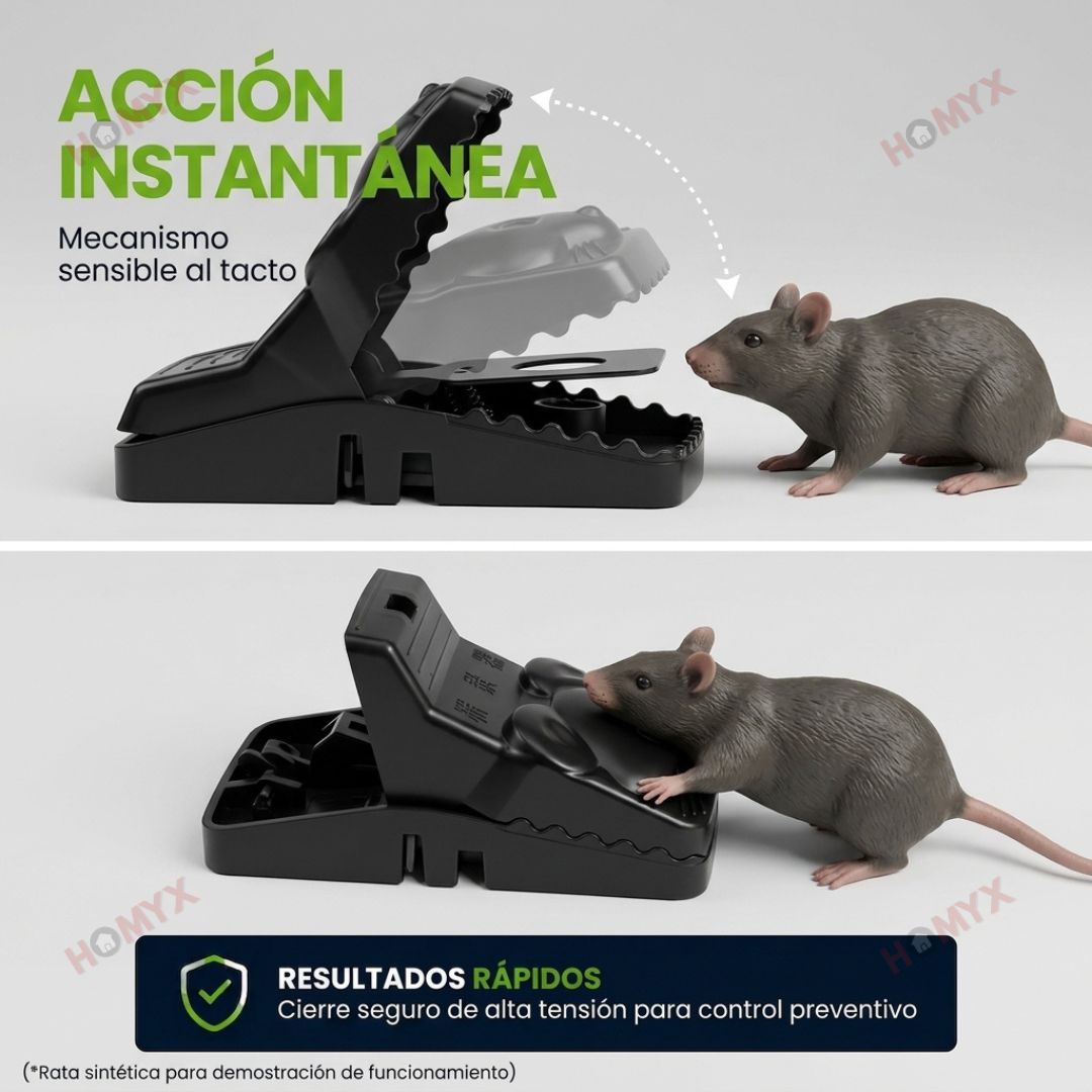 AtrapaRápido- Trampa para Ratas y Ratones