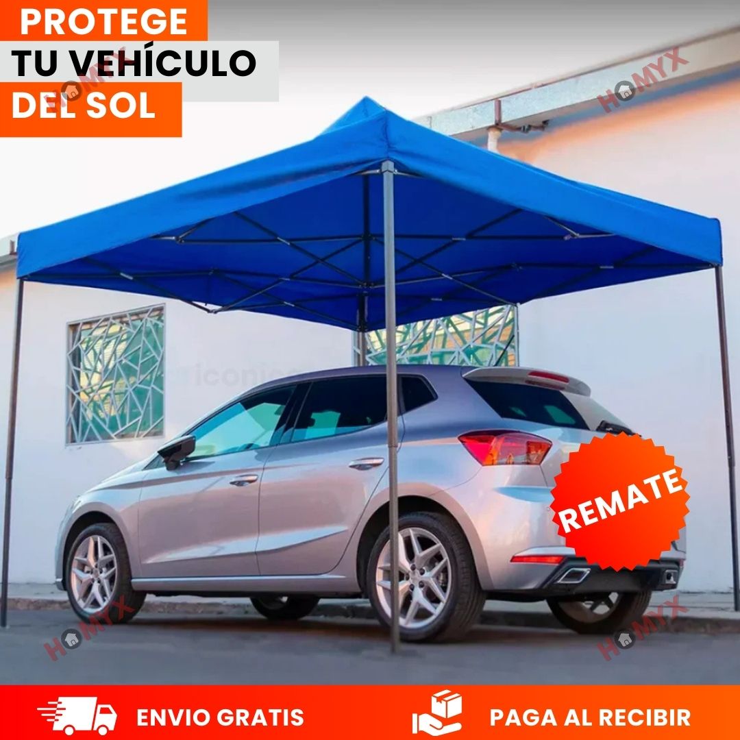Toldo y Estructura 3X3 Metros-Plegable