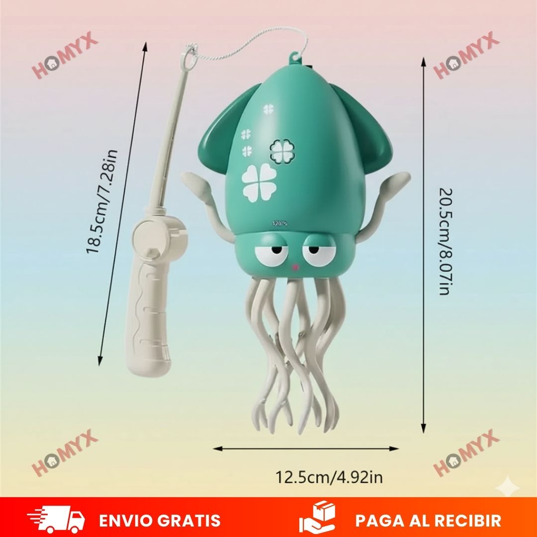 🐙Pulpo y Calamar Mágico Bailarín🦑