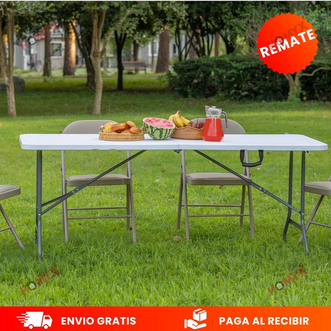 MESA PLEGABLE FAMILIAR EXTRA GRANDE