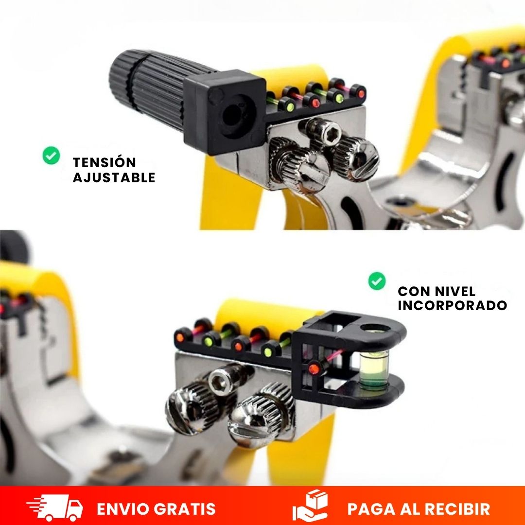 Resortera de alta Precisión 🎯