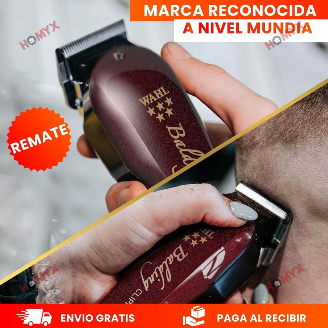 Wahl Balding Clipper Profesional – Corte Ultra Al Ras Desde Casa, Rápido y Preciso