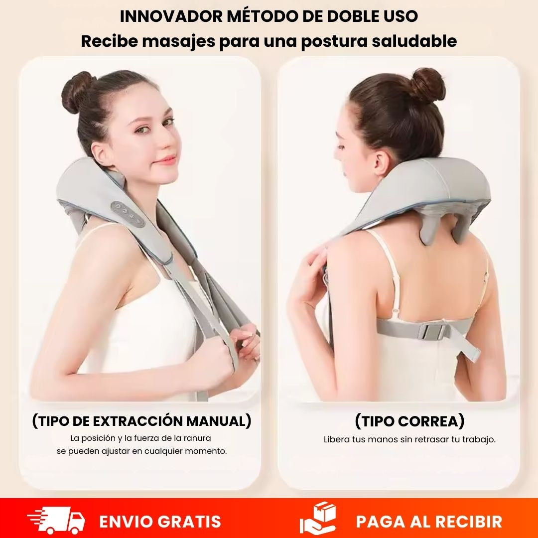 FlexSage™ -Relaja tu cuello, espalda y cuerpo en minutos
