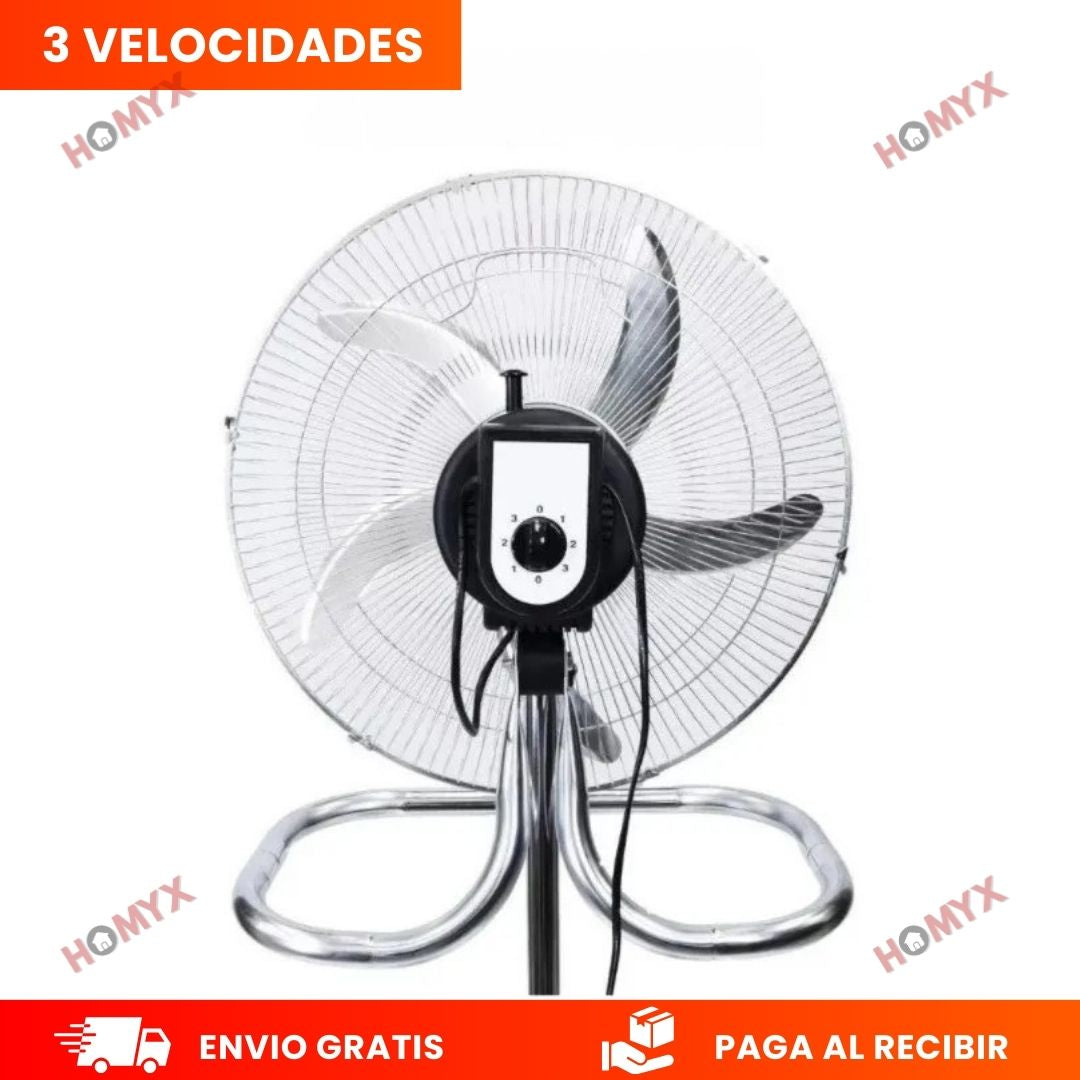 Ventilador Industrial 18” Multiposición – Potencia que refresca cada rincón de tu espacio