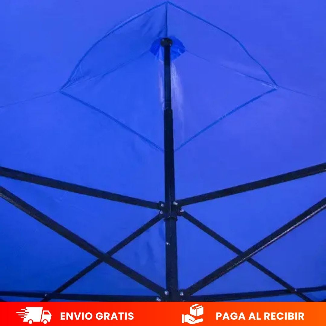 Toldo y Estructura 3X6 Metros-Plegable