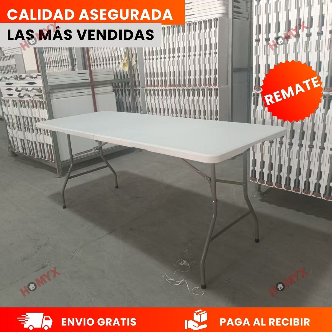 MESA PLEGABLE FAMILIAR EXTRA GRANDE