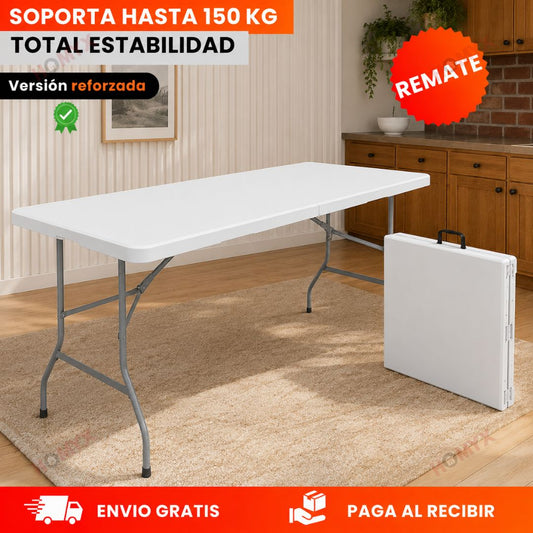 MESA PLEGABLE FAMILIAR EXTRA GRANDE
